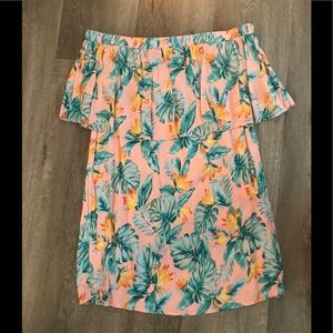 Forever21 tropical print dress